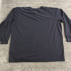Rasco Fr Henley Shirt Mens 3xl Black Flame Resistant Long Sleeve Cat 2 Nfpa 2112