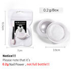 Nicole Diary Nail Powder Pearl Pigment White Nail Glitter Dust Chrome Auroras
