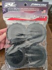 Proline Mounted Dreadnaught Mounted Black Wheel tire Set Arrma Gorgon quake Grom