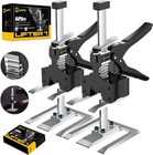 Labor Saving Handle 12 In Furniture Jack Drywall Lift For Wall Black yellow