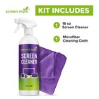 Screen Mom Screen Cleaner Spray And Microfiber Cloth 16oz Screen Cleaner Spray A