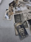 Lot Of 100  Black And White And Sepia Photographs Of People   Places 1918-1950