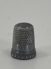 Antique Sterling Silver Thimble  6 Ketcham   Mcdougall Monogram Pat 1903