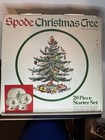 Spode Christmas Tree Box Dish Set 20 Pieces Starter-very Good Condition-england