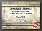 2017 Topps The Walking Dead  evolution   r-w4 Walker  08 10 Wardrobe Relic