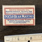 Vintage Full Match Box Matches Polar Bear Strike Anywhere Tulsa  Oklahoma