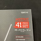 Icon Tdmt-41 Professional Tap   Die Set - Metric 41 Piece  59159    Ships Fast 