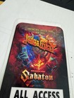 Judas Priest Commemorative All Access Laminated Backstage Pass And Lanyard