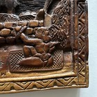 Vintage Palau Storyboard Yap Stone Money Hand Carved Wood Signed Norman S 18 5  