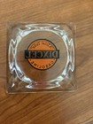 Vintage Dixcel Gasoline A Trial Tells Glass Advertising Ashtray Rare