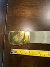 Older Style 36 Inch Adjustable Boy Scout Belt With Buckle  3