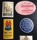 European Poster Stamps Lot Of 10   16-ps  Early 20th Century Various Subjects