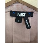 Paige Women s Pacey Jacket Size S Pink Shabby Chic Utility Military Lightweight