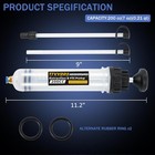 Automotive Fluid Extractor Pump  200 Cc Oil Extractor Pump With Hose