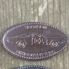 Dukes Of Hazzard Pressed Pennies Pair General Lee And Police Car