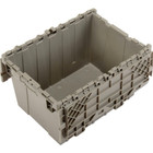  6-pack  Plastic Storage Container Organizer Shipping Tote Stackable Bins W  Lid