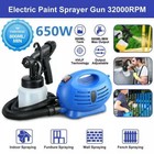 800ml Handheld Hvlp Paint Sprayer 650w High Power Hvlp Spray Gun With 3 Patterns