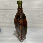 Abstract Shaped Decorative Bottle Oil Vinegar Infused Peppers 10x3 