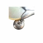 Tiffany   Co Antique Sterling Silver And Mother Of Pearl Baby Rattle Teether