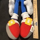 Sega Sonic The Hedgehog Plush Doll Stuffed Toy 24  Huge Jumbo Big Pillow Cut Tag