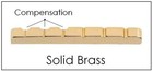 Alwayshandcrafted Compensated Brass Nut Made For Fender   Squier Guitar - 42mm