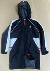 Tyr Alliance Fleece-lined Swim Parka Jacket W  Hood Black Gray Youth Large 10 12
