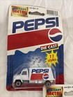 Lot Of 8 Pepsi-cola  Vehicles  Diecast Vintage 1 64 Golden Wheel Diecasting    