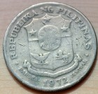1972 Philippines 1 Piso Jose Rizal Copper-nickel-zinc