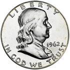 1962 50c Silver Proof Franklin Half Dollar