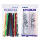 1000pcs Azdent Dental Ortho Ligature Ties Elastic Rubber Bands  bracket Braces