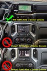 Interior Decor Cover Trim Accessories Full Kit For Chevy Silverado 22 black Wood