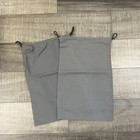 Authentic Balenciaga Shoe Dust Bag Set Gray Canvas Storage Travel 15x10