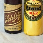 Vtg Holland Brand   Schlitz Beer Bottle Openers Bottle Shaped Wood