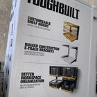 Toughbuilt Stacktech 2-shelf System  Wall Mounted Tool Storage Organizer Shelves