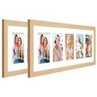 8x24 Collage Frame With 5 Openings 4x6 Pictures  Multiple Picture Frame With 