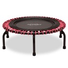 Jumpsport 230 Workout Rebounder For Adults  39  Mini Fitness Trampoline  Black