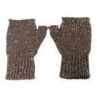 Auth Margaret Howell - Dark Brown Beige Gray Wool Unisex Gloves