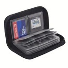 Bag Sd Card Carrying Case Holder Wallet With 22 Slots For Cf sd micro Sd sdhc ms