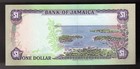 1990 Jamaica  1 Dollars Pic   68ad  Unc Banknote