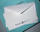 Tiffany co Logo Tissue Paper Lot 10 Sheets 5 Logo 5 Plain 11 75   x15    Gift Card