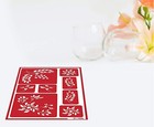 Glass Etching Stencil Grape Vine Berry Reusable Floral Design Over N Over Armour