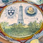 Myles Standish - As Burbank - Ma Massachusetts Antique Trinket Souvenir Dish