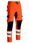 Ms9 Mens Hi Viz Vis High Visibility Fleece Cargo Work Trousers Joggers H10