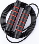 Tangle-free Jump Rope With Ball Bearings 6  Foam Handles Adjustable 1 Pack