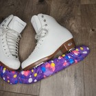 Riedell Diamond Ice Skates Model 33 Capri Blades Size Girls Youth Size 2
