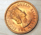 1959 Seychelles 2 Cents