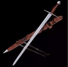 Custom   Handmade Carbon Steel Medieval Sword Battle Ready Functional Sword