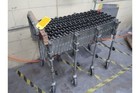 Nestaflex Expandable Skate Wheel Conveyor Belt   12  X 18 