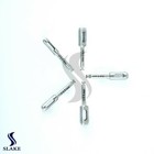 5 Pcs Dental Implant Tissue Punch Kit  Set Surgical Surgery Instrument