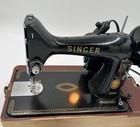 1954 Singer 99k Portable Electric Sewing Machine Tested Pedal Original Hart Case